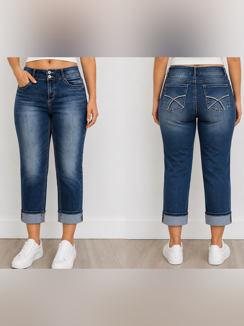 WALLFLOWER Lucious Curvy fit women’s jeans size 14